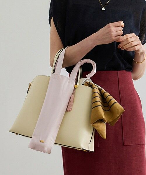 ROPE' / ロペ 傘 | 【晴雨兼用・高機能】２段式開閉 折りたたみバンブーパラソル【UVカット/遮光・遮熱・防水効果】 | 詳細5