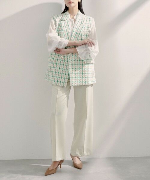 ROPE' / ロペ ベスト | 尾州ツイード | 詳細1