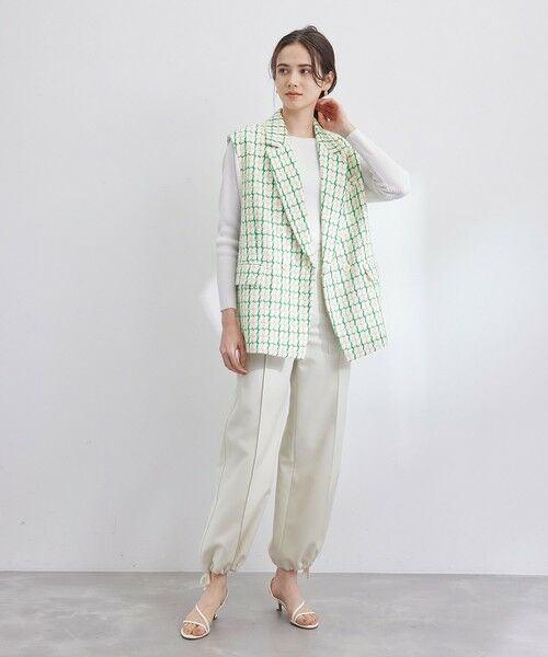 ROPE' / ロペ ベスト | 尾州ツイード | 詳細14