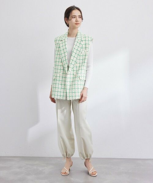 ROPE' / ロペ ベスト | 尾州ツイード | 詳細15