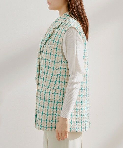 ROPE' / ロペ ベスト | 尾州ツイード | 詳細5