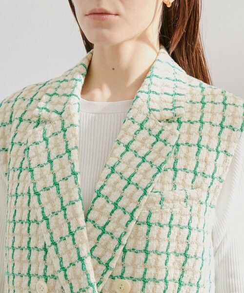 ROPE' / ロペ ベスト | 尾州ツイード | 詳細7