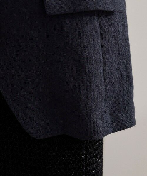 ROPE' / ロペ ベスト | 尾州リネンオーバーロングジレ | 詳細15