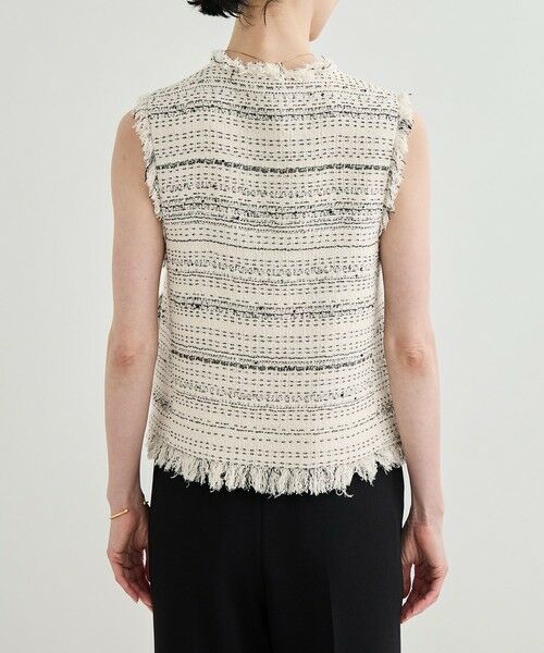 ROPE' / ロペ ベスト | GIOLICA TWEED V GILET | 詳細10