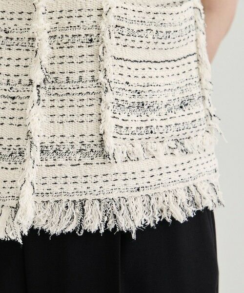 ROPE' / ロペ ベスト | GIOLICA TWEED V GILET | 詳細14