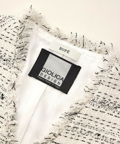 ROPE' / ロペ ベスト | GIOLICA TWEED V GILET | 詳細17