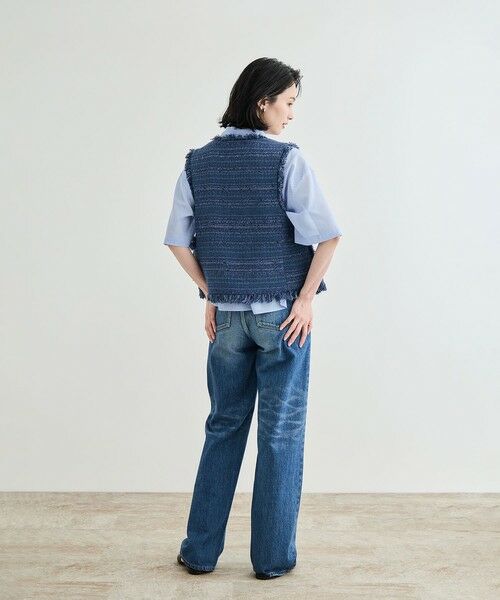 ROPE' / ロペ ベスト | GIOLICA TWEED V GILET | 詳細20