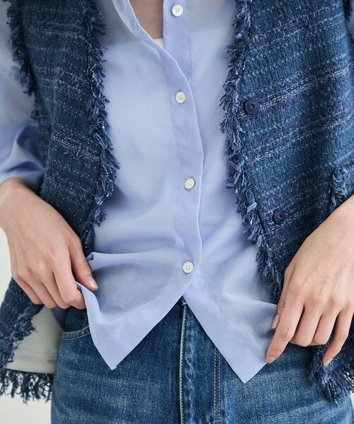 ROPE' / ロペ ベスト | GIOLICA TWEED V GILET | 詳細5