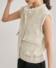 ROPE' / ロペ ベスト | サマーツイードジレ