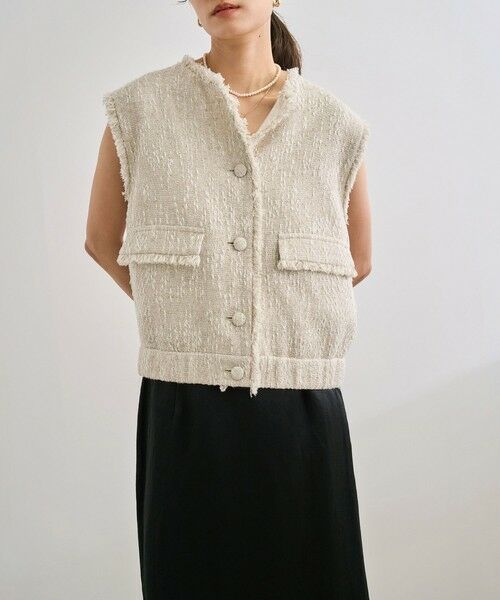 ROPE' / ロペ ベスト | サマーツイードジレ | 詳細10
