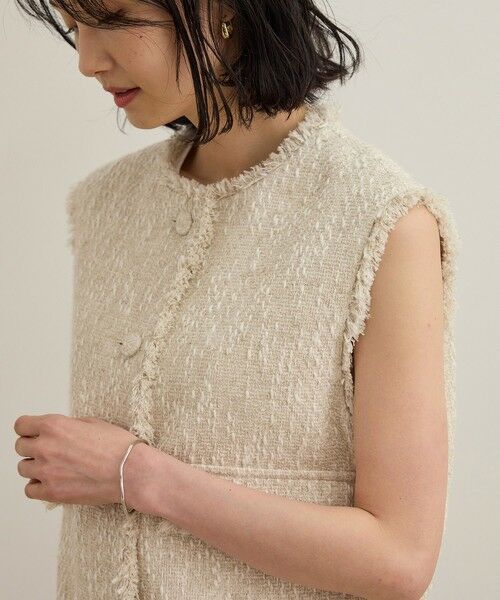 ROPE' / ロペ ベスト | サマーツイードジレ | 詳細16