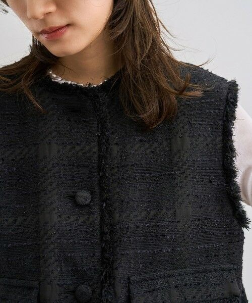ROPE' / ロペ ベスト | サマーツイードジレ | 詳細4