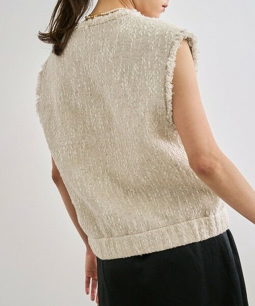 ROPE' / ロペ ベスト | サマーツイードジレ | 詳細7