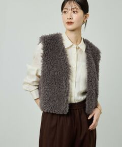 ROPE' / ロペ ベスト | フェイクファー ジレ ベスト