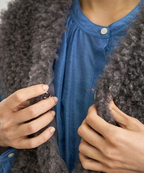 ROPE' / ロペ ベスト | フェイクファー ジレ ベスト | 詳細13