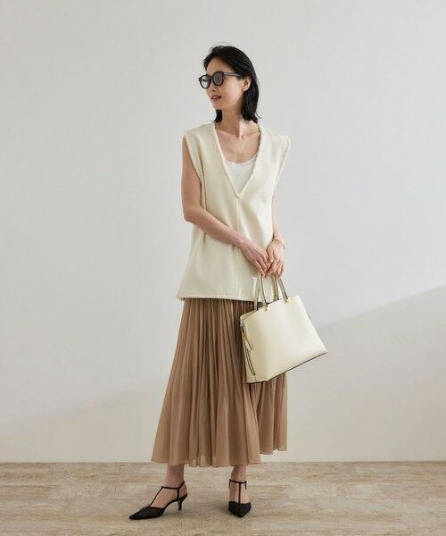 ROPE' / ロペ ベスト | 【洗える】【WEB・一部店舗限定】サマーツイードオーバージレ | 詳細12