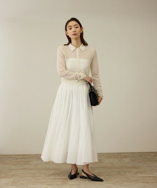 ROPE' / ロペ カーディガン・ボレロ | ウール透かし編み　ニット | 詳細22