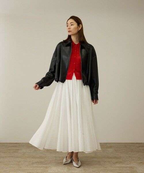 ROPE' / ロペ カーディガン・ボレロ | ウール透かし編み　ニット | 詳細23