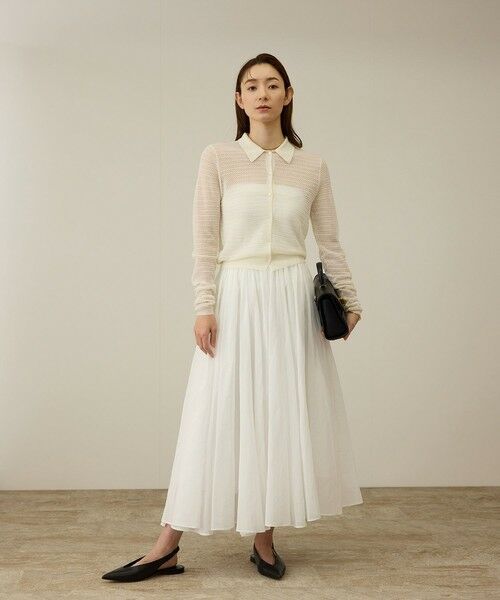 ROPE' / ロペ カーディガン・ボレロ | ウール透かし編み　ニット | 詳細7