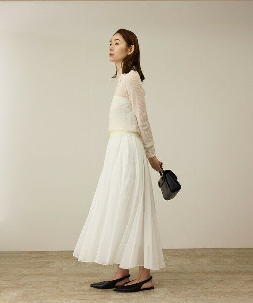 ROPE' / ロペ カーディガン・ボレロ | ウール透かし編み　ニット | 詳細8