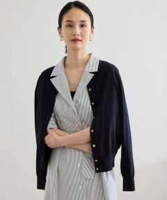 ROPE' / ロペ カーディガン・ボレロ | 【洗える】オーガニックコットンハイゲージカーディガン