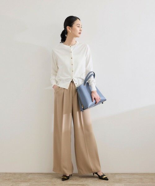 ROPE' / ロペ カーディガン・ボレロ | 【洗える】オーガニックコットンハイゲージカーディガン | 詳細12