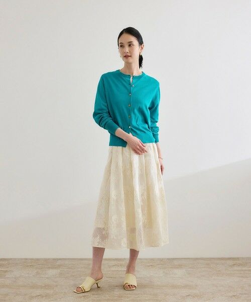 ROPE' / ロペ カーディガン・ボレロ | 【洗える】オーガニックコットンハイゲージカーディガン | 詳細17