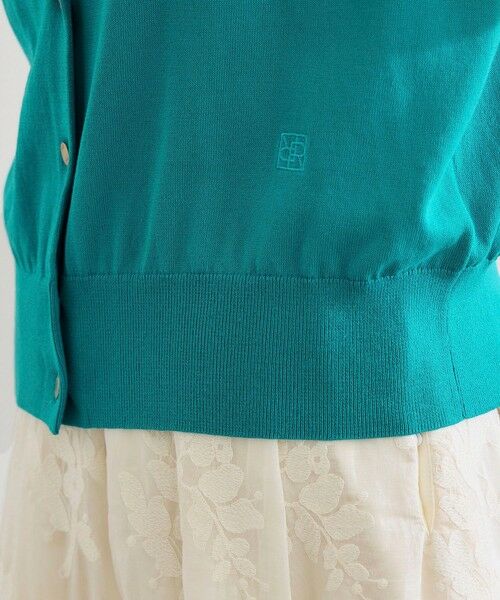 ROPE' / ロペ カーディガン・ボレロ | 【洗える】オーガニックコットンハイゲージカーディガン | 詳細23