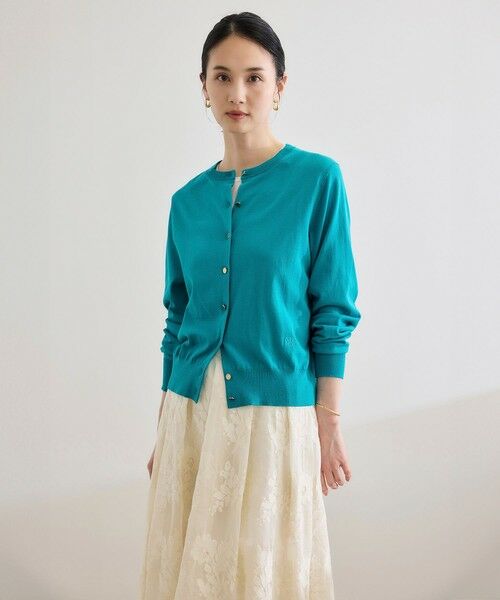 ROPE' / ロペ カーディガン・ボレロ | 【洗える】オーガニックコットンハイゲージカーディガン | 詳細8