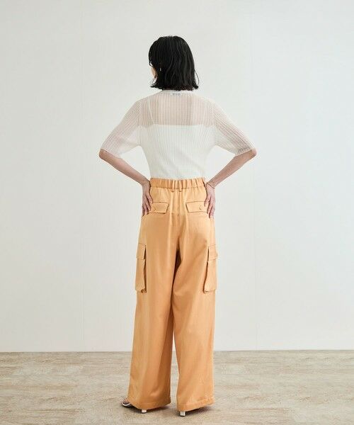 ROPE' / ロペ カーディガン・ボレロ | シアーリブカーディガン/洗える | 詳細6