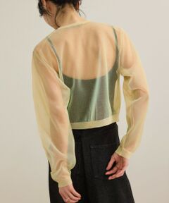 ROPE' / ロペ カーディガン・ボレロ | 【洗える】シャイニーラメカーディガン