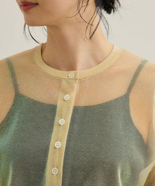 ROPE' / ロペ カーディガン・ボレロ | 【洗える】シャイニーラメカーディガン | 詳細15