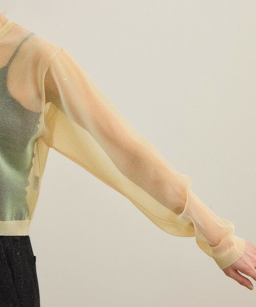 ROPE' / ロペ カーディガン・ボレロ | 【洗える】シャイニーラメカーディガン | 詳細17