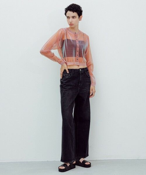 ROPE' / ロペ カーディガン・ボレロ | 【洗える】シャイニーラメカーディガン | 詳細2