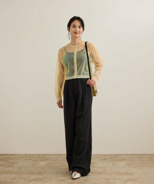 ROPE' / ロペ カーディガン・ボレロ | 【洗える】シャイニーラメカーディガン | 詳細25