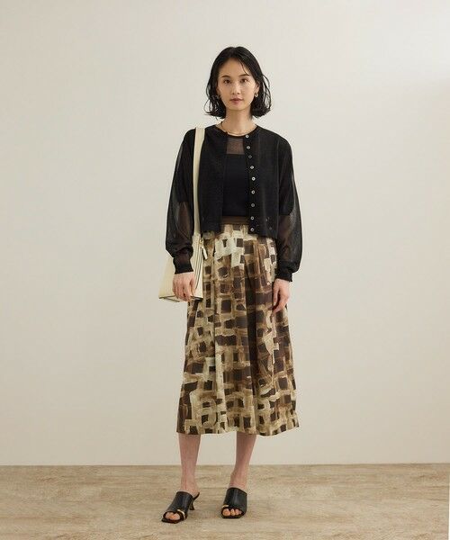 ROPE' / ロペ カーディガン・ボレロ | 【洗える】シャイニーラメカーディガン | 詳細26