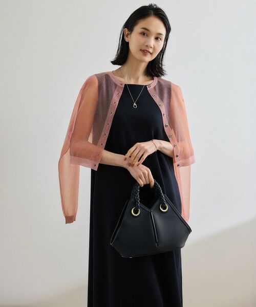 ROPE' / ロペ カーディガン・ボレロ | 【洗える】シャイニーラメカーディガン | 詳細4