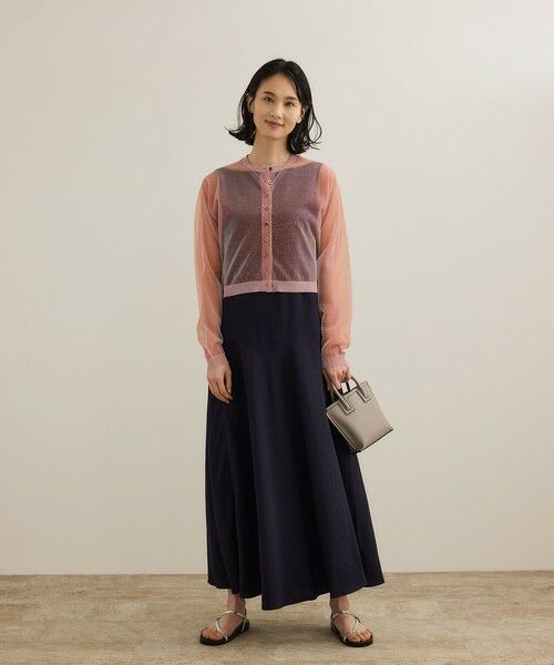 ROPE' / ロペ カーディガン・ボレロ | 【洗える】シャイニーラメカーディガン | 詳細6