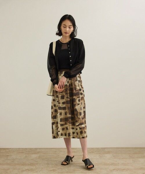 ROPE' / ロペ カーディガン・ボレロ | 【洗える】シャイニーラメカーディガン | 詳細7