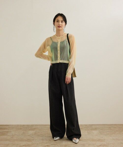 ROPE' / ロペ カーディガン・ボレロ | 【洗える】シャイニーラメカーディガン | 詳細8