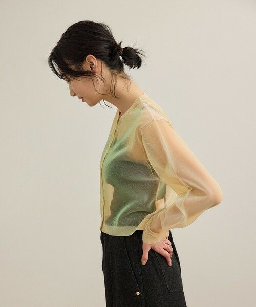 ROPE' / ロペ カーディガン・ボレロ | 【洗える】シャイニーラメカーディガン | 詳細9