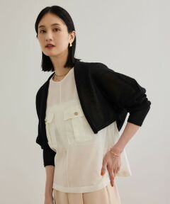 ROPE' / ロペ ニット・セーター | ホールガーメント ボレロニットカーディガン
