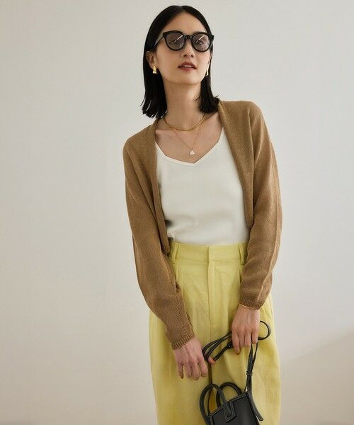 ROPE' / ロペ ニット・セーター | ホールガーメント ボレロニットカーディガン | 詳細1