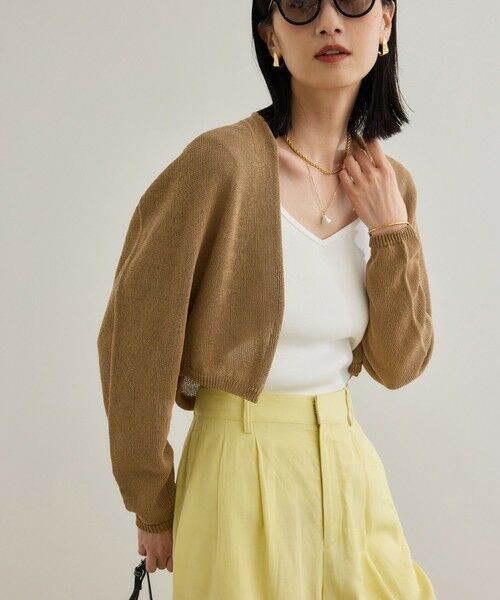 ROPE' / ロペ ニット・セーター | ホールガーメント ボレロニットカーディガン | 詳細11