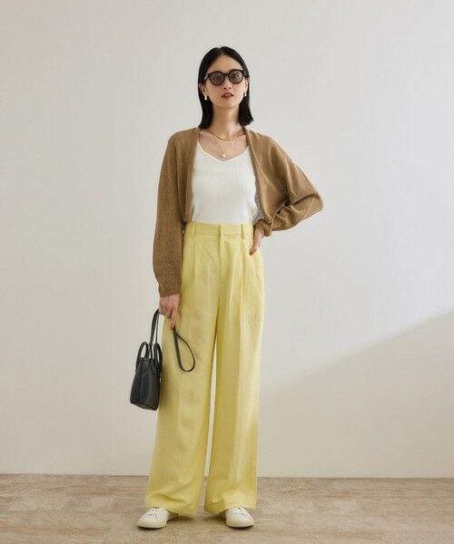 ROPE' / ロペ ニット・セーター | ホールガーメント ボレロニットカーディガン | 詳細15