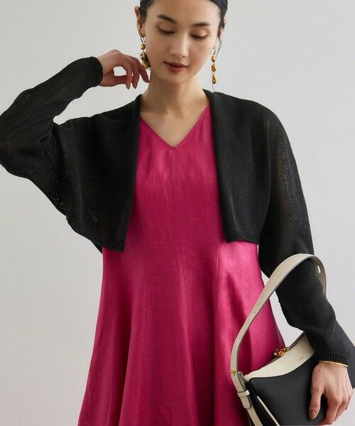 ROPE' / ロペ ニット・セーター | ホールガーメント ボレロニットカーディガン | 詳細8