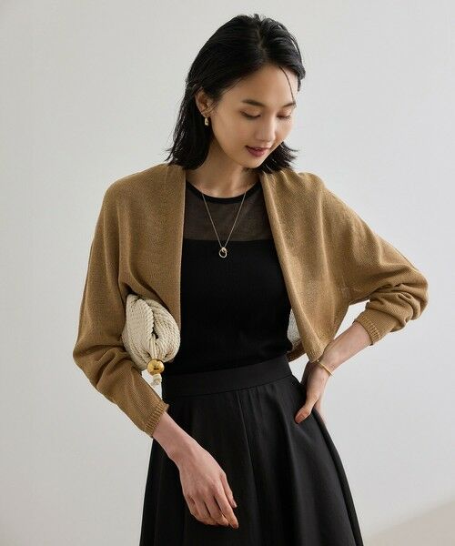 ROPE' / ロペ ニット・セーター | ホールガーメント ボレロニットカーディガン | 詳細9