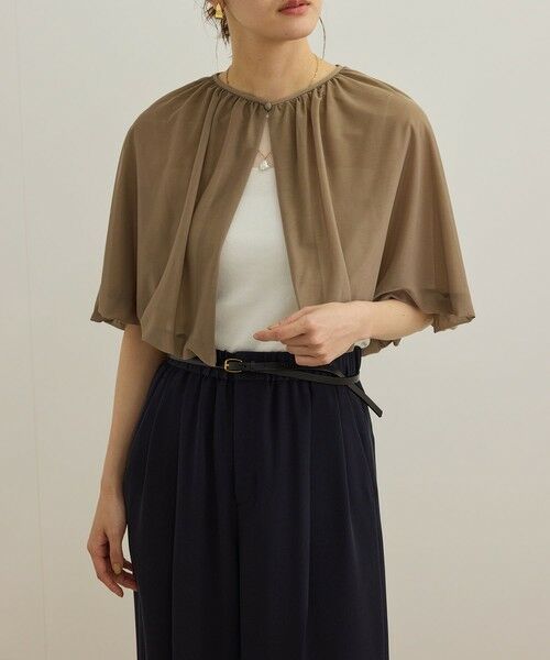 ROPE' / ロペ カーディガン・ボレロ | ブライトネスヤーンボレロ | 詳細17