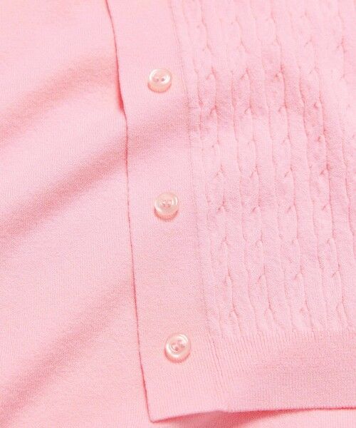 ROPE' / ロペ カーディガン・ボレロ | ミニケーブルセパレートカーディガン（アンサンブル）/ イージーケア | 詳細25