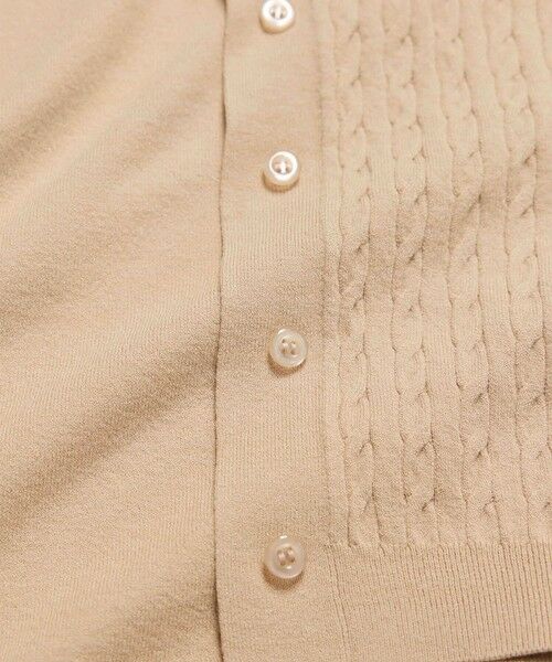 ROPE' / ロペ カーディガン・ボレロ | ミニケーブルセパレートカーディガン（アンサンブル）/ イージーケア | 詳細26